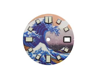 Esfera de reloj sin logotipo de 28,5 mm, NH35 NH36, esferas de reloj de repuesto, piezas de reloj DIY, accesorios de reloj, esfera de reloj de movimiento manual automático.