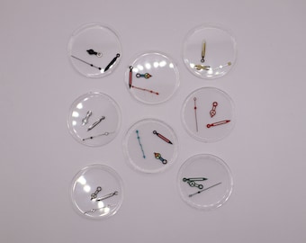 Manecillas NH35, manecillas para reloj, NH36, 4R, 7S, Mod para relojes Seiko, manecillas de hora, minutos y segundos.