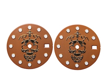 Esfera de reloj sin logotipo de 28,5 mm, NH35 NH36, esferas de reloj de repuesto, piezas de reloj DIY, accesorios de reloj, esfera de reloj de movimiento manual automático.