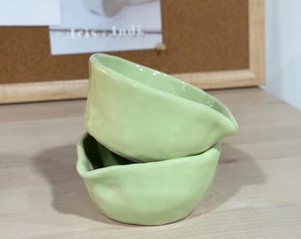 Matcha green Mini matcha bowls