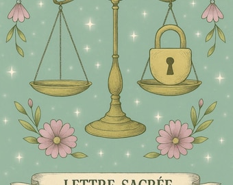 Lettre de libération des kilos émotionnels- rituel de libération énergétique-Lettre Sacrée à recopier- Rituel de libération