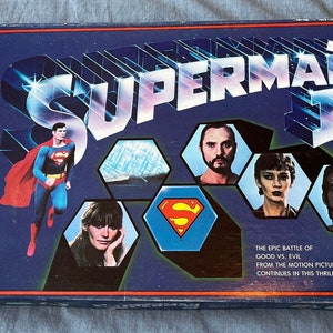 Superman II Movie Board Game - Sealed/Never Played - Milton Bradley