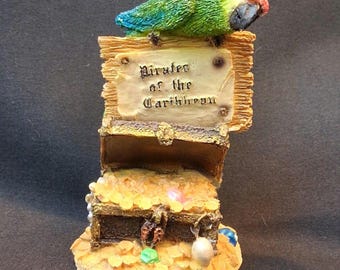 Pirates of the Caribbean Ride Souvenir - Parrot on Chest - Circa 1998