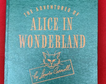 1945 The Adventures of Alice in Wonderland - Free Shipping