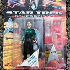 1994 Star Trek  Deanna Troi Action Figure - Free Shipping