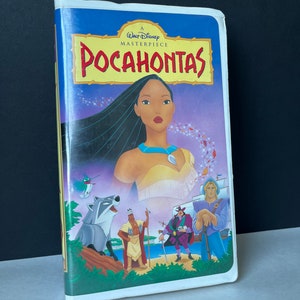 Pocahontas VHS Masterpiece Collection and Mint Ad Inserts Ephemera - Free Shipping