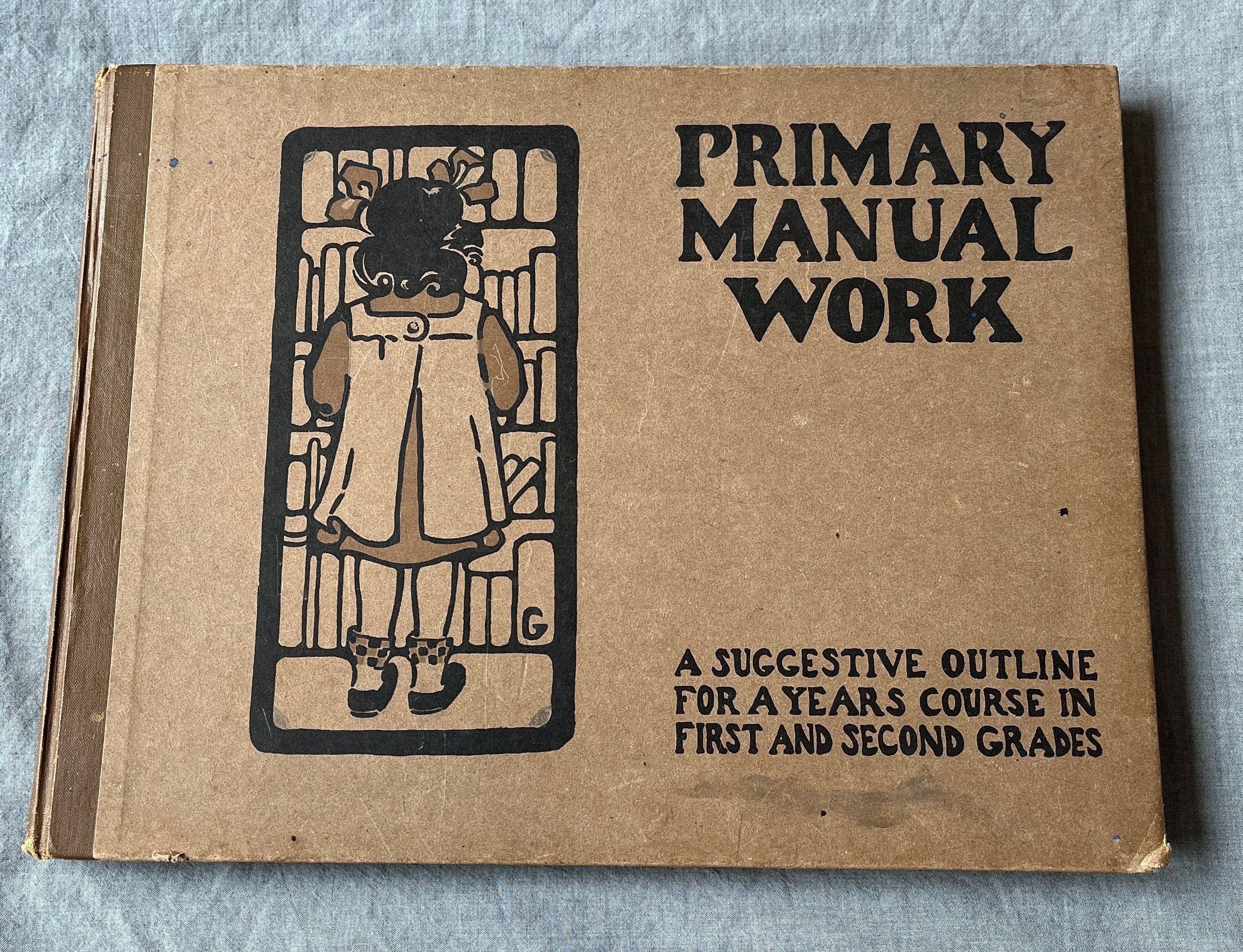 Antique Teachers Guide Book ‘Primary Manual Work’
