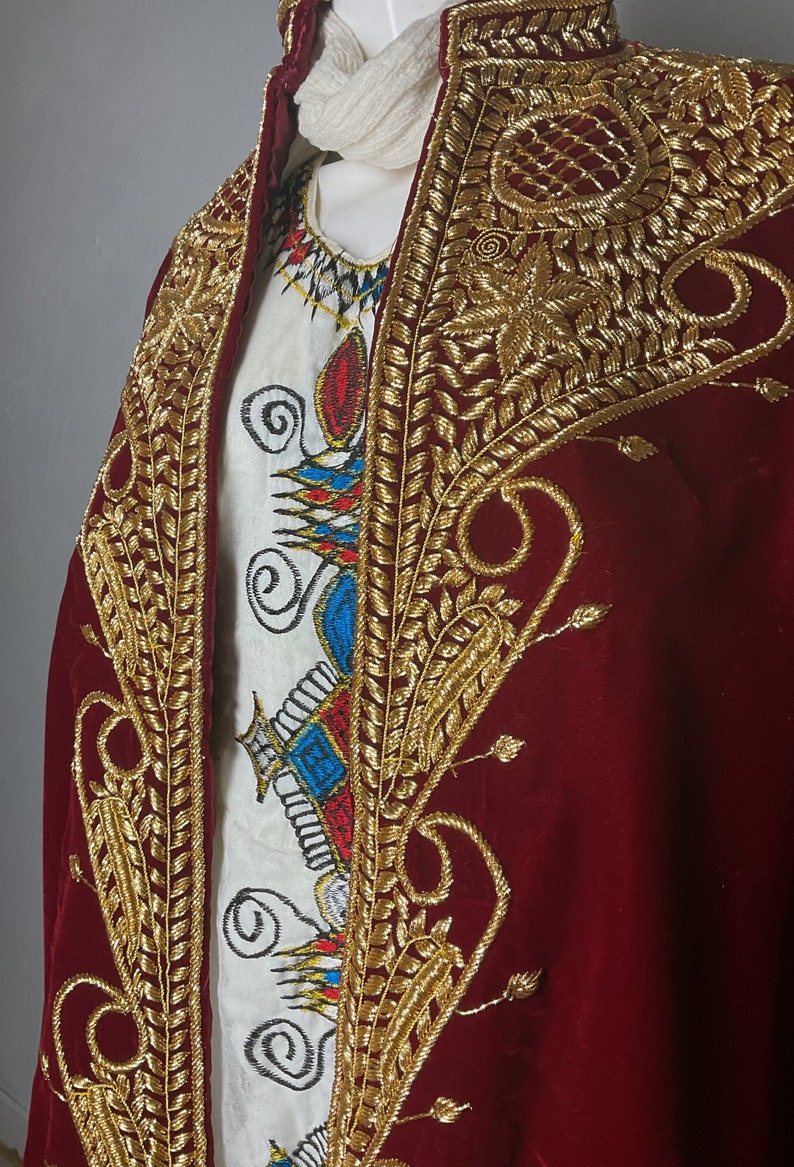 Ethiopian Kaba / Kabba / Wedding Kaba / Red Kaba - Etsy