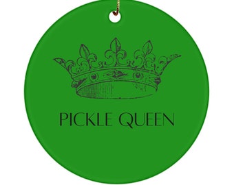 Pickle lover gift, pickle lover ornament