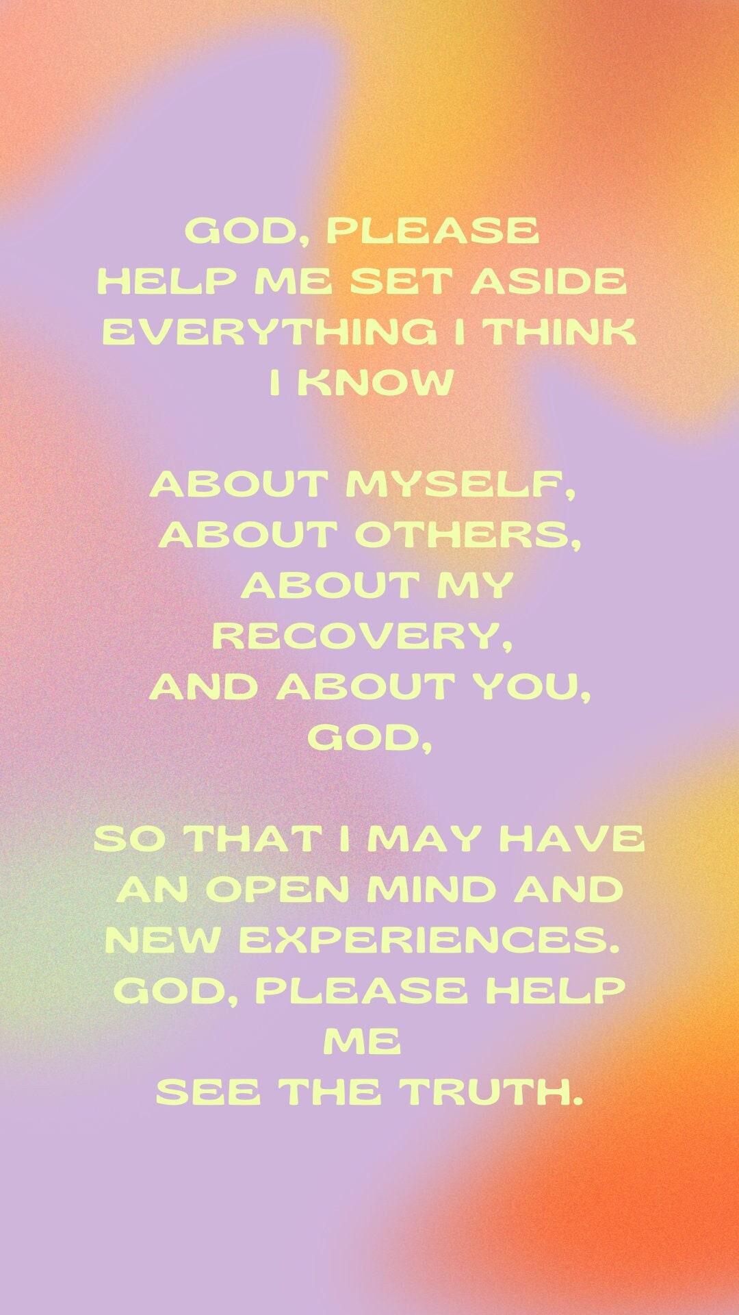 Set Aside Prayer Poster AA Etsy