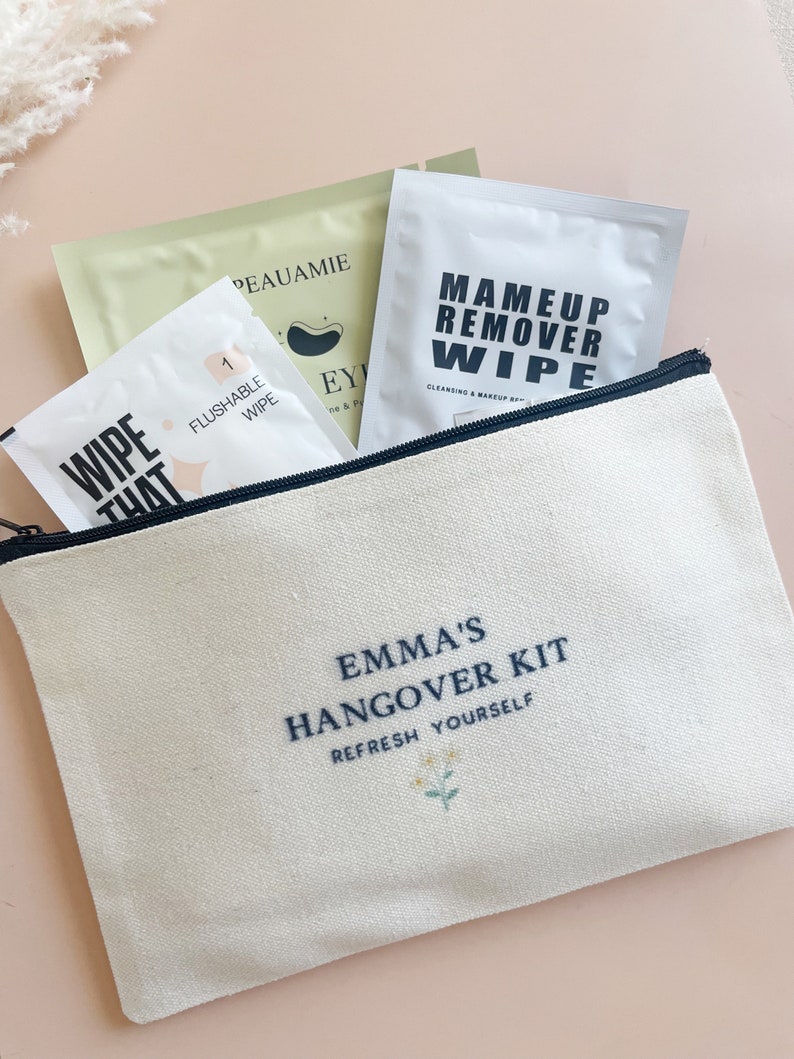 Bachelorette Survival Hangover Kit for Bridal Party Bride Emergency ...