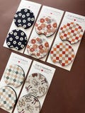 Car coaster preppy car coaster accessories decor for new car cute checkered Set of 2 coaster for first car teen car coaster cup cup holder
