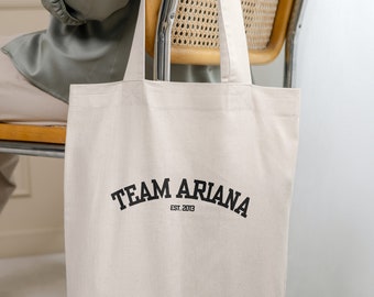 Team Ariana Tote Bag, Reality TV Gifts, Vanderpump Rules Fan, TV lovers gift