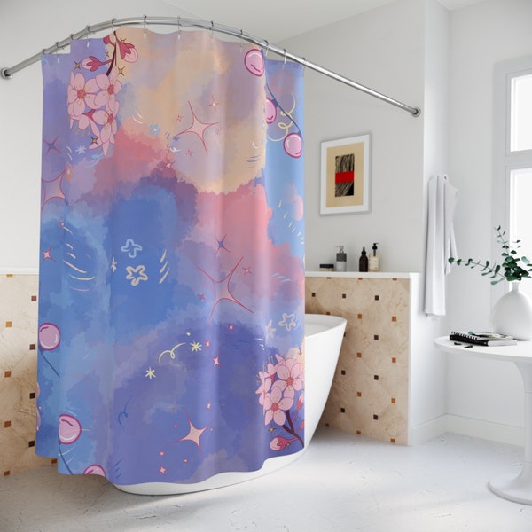 Cute Shower Curtain Etsy