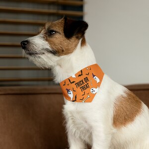 Halloween Pet Bandana Collar, Halloween Dog Collar, Halloween Bandana Dog Collar, Dog accessories for fall