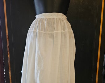 Early 1900s Summer Petticoat