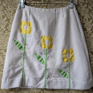 Vintage 1960&#39;s Flower Skort.