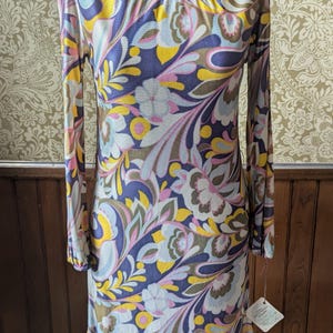 Vintage 1970&#39;s Swirly Dress.