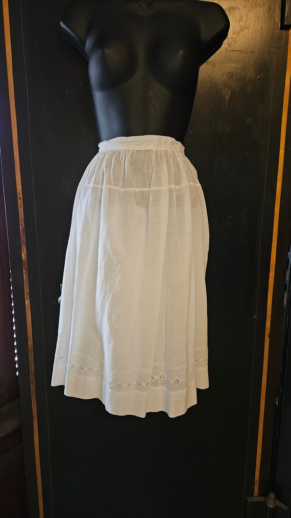 Early 1900s Summer Petticoat