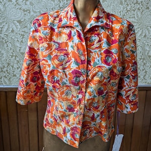 Vintage 1950&#39;s Cotton Blouse.
