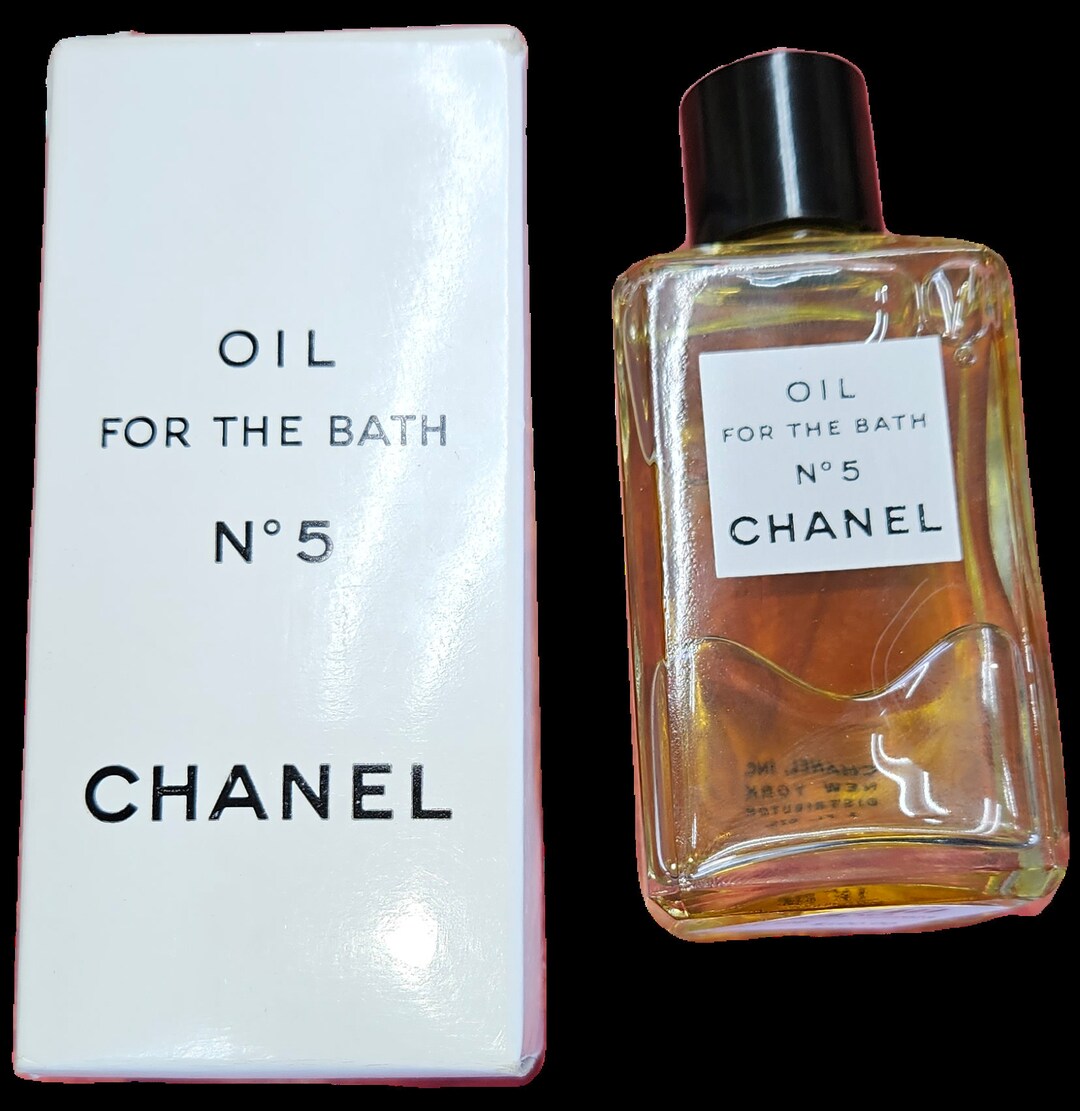 1960s Chanel No. 5 Bath Oil Etsy