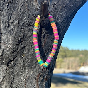 Neon sunset bracelet