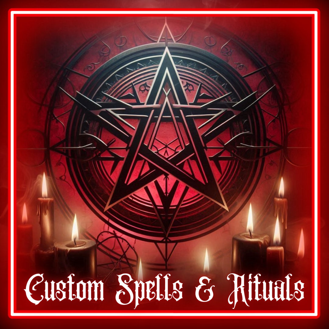 Custom Spells and Rituals/occult Spells/witchcraft Rituals - Etsy