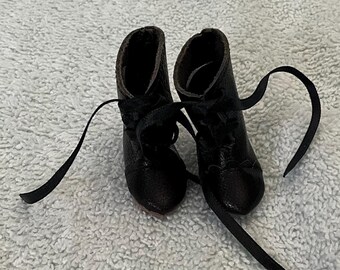 Monique Real Leather Frenchup Doll Boots.  37mm length.