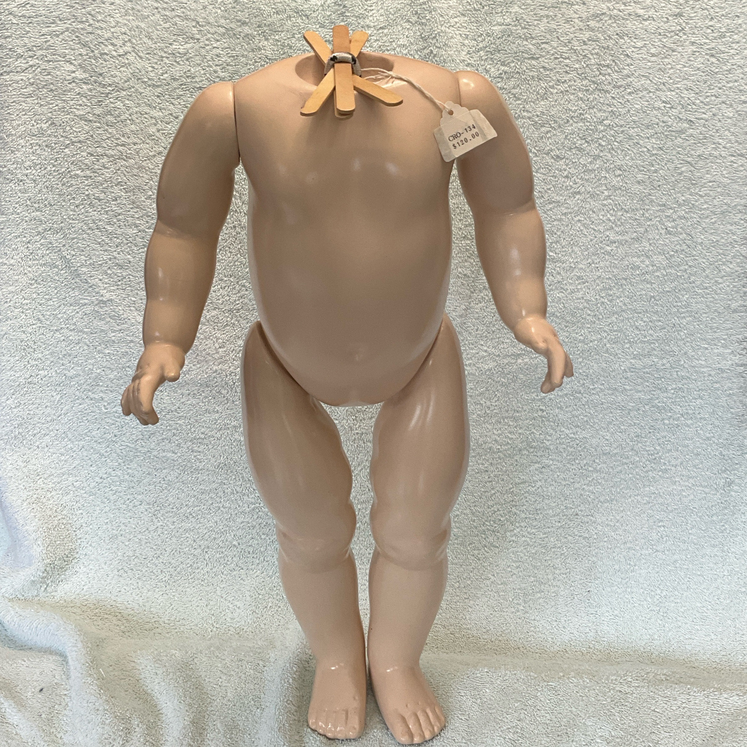 Shirley Composition Doll Body - 19 inches tall