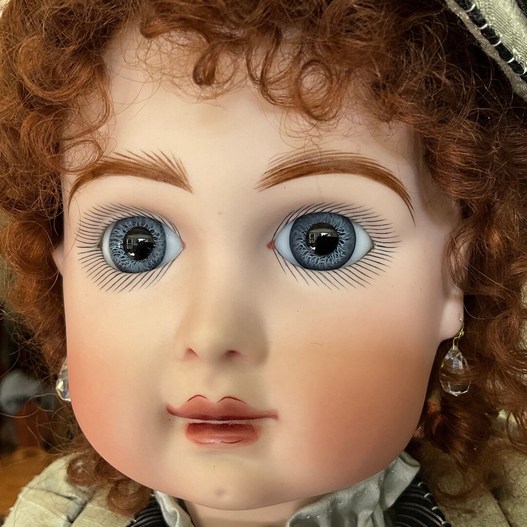 12mm English Hand Glass Crafted Doll Paperweight Eyes Etsy