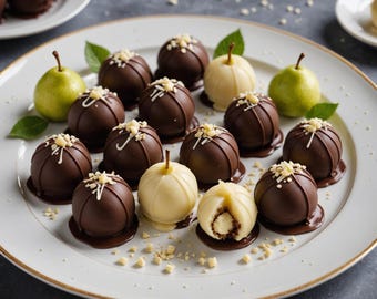 Gourmet Chocolate Truffle Box: Handmade, Unique Flavors, Supports Veterans
