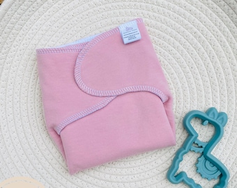 Stretchy Preflat Cotton Solids | Newborn Preflat | One Size Preflat | Preflat Cloth Diaper | Cotton Diaper