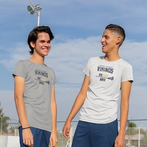 Central Catholic Vikings T-shirt- Men&#39;s Lacrosse Shirt - Funny Lacrosse Shirt - Custom Tee