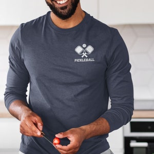 Long Sleeve Pickleball Shirt - Pickleball Shirt - Pickleball Paddle Shirt - Pickleball Team Shirt - Pickleball Gift