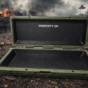 ARC Raiders Weapon Crate Personalized – Custom Gamer Tag Storage Case – Gaming Decor – Streamer Room Prop- ARC Raiders Gun Case