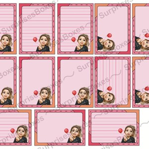 Printable DIY Surprise Blind Box Template Birthday Mystery Box Gift ...