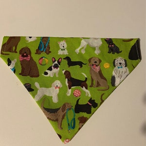Floral Homemade Pet Bandana for Dogs and Cats 