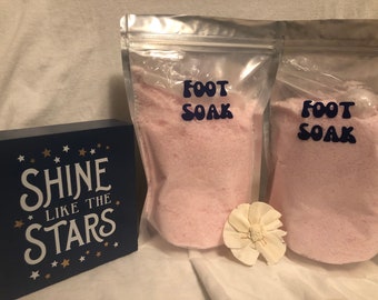 Foot soak, natural foot soak bath, gift for feet