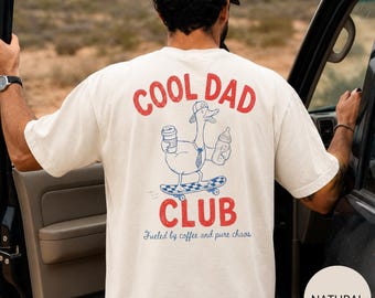 Cool Dad Club Shirt, Funny Dad of Girls Gift, First Father's Day Shirt, New Dad Gift, Baby Boy Dad Life Chaos Tee, Gift for Husband
