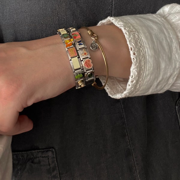 Italian Charm Bracelet Etsy Australia