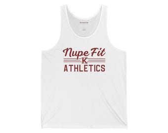 Kappa Alpha Psi Nupe Fit Athletics Tank Top, Fraternity Workout Tank, Greek Organization Sleeveless Shirt, College Fraternity Athletic Wear,