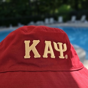 Kappa Alpha Psi Reversible Bucket Hat, Kappa Hat, Reversible Bucket Hat, Nupe, Kappa Paraphernalia, Kappa apparel, HBCU apparel, HBCU Hat