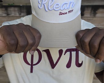 Kappa Alpha Psi Klean Hat: 3D Embroidered Cotton Blend Dad Cap