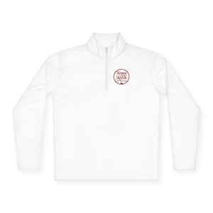 Suéter con cremallera de un cuarto Kappa Alpha Psi Krimson y Kream, ropa de fraternidad con letras griegas, sudadera tipo jersey Nupe, organización universitaria