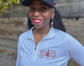 Delta Sigma Theta Fortitude 1913 Quarter-Zip Pullover