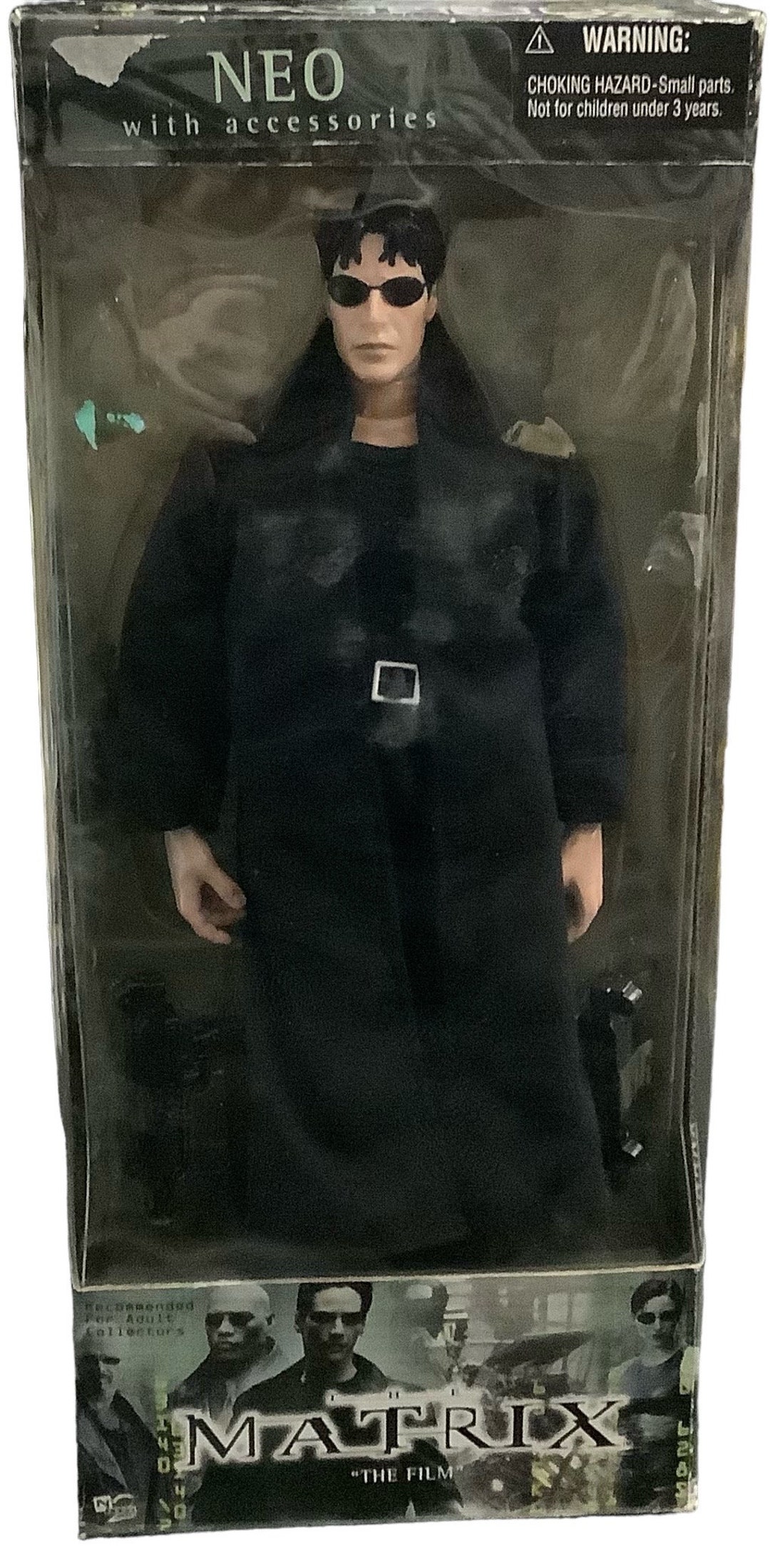 The Matrix 12 Neo Action Figure With Accessories Vintage 2000 Etsy