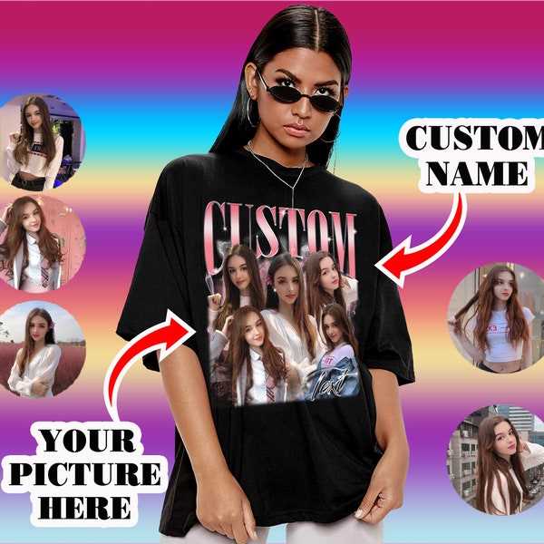 CUSTOM Your Own Bootleg Png, Customize Text Bootleg Idea, Gift for Girlfriend, Boyfriend, Gift for Wife, Husband, Insert Your Photos Here