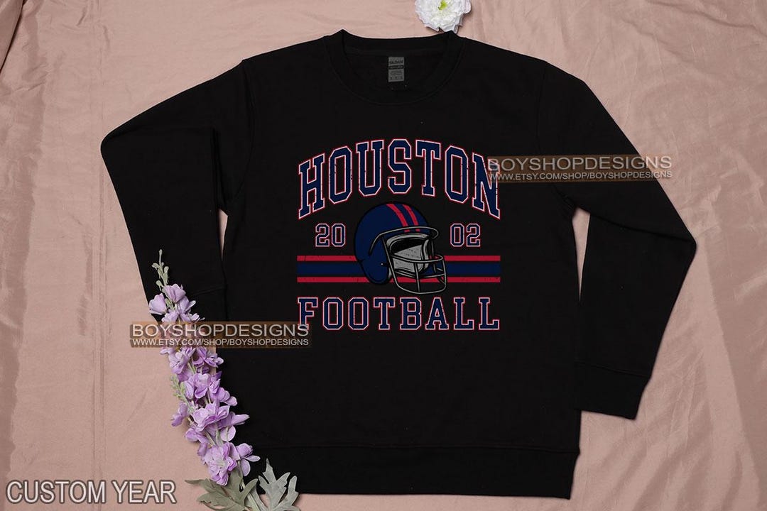 Vintage Houston Texans Sweatshirt, Texans Shirt, Houston Football Fan
