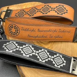 Llavero/pulsera del clan Navajo con personalización
