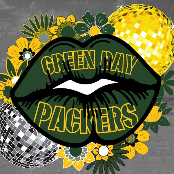 Packers | Green Bay | Green Bay Packers Football Png | Digital File